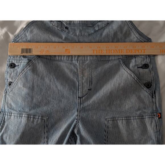 Dovetail Workwear Freshley Overalls Hickory Stripe 4/30 Vintage Finish Utility - Picture 9 of 12